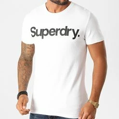 Les meilleures critiques de 🎉 Tee 👕 Shirt Classic NS M1010248A Blanc de Superdry ⌛