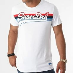 Offres ⌛ Tee 👚 Shirt VL Cali Stripe M1011000A Blanc de Superdry 😀 8 Offres ⌛ Tee 👚 Shirt VL Cali Stripe M1011000A Blanc de Superdry 😀 -Superdry Soldes superdry 269723 M1011000A 01C 20210610T154102 03
