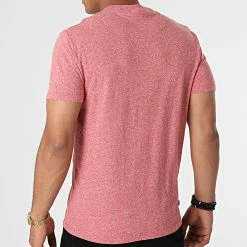 Acheter 🔔 Tee 👕 Shirt Vintage Logo Embroidery M1011245A Rouge Chiné de Superdry 😍 -Superdry Soldes superdry 276893 M1011245A 5XC 20210805T161714 04