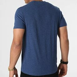 Top 10 😉 Tee 👕 Shirt Vintage Logo Embroidery M1011245A Bleu Marine Chiné de Superdry 😍 9 Top 10 😉 Tee 👕 Shirt Vintage Logo Embroidery M1011245A Bleu Marine Chiné de Superdry 😍 -Superdry Soldes superdry 276903 M1011245A 5XV 20210805T161852 04