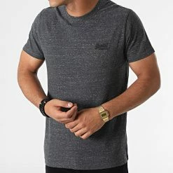 Meilleure affaire 🛒 Tee 👚 Shirt Vintage Logo Embroidery M1011245A Gris Anthracite Chiné de Superdry 👍 8 Meilleure affaire 🛒 Tee 👚 Shirt Vintage Logo Embroidery M1011245A Gris Anthracite Chiné de Superdry 👍 -Superdry Soldes superdry 276914 M1011245A HJB 20210811T162215 03