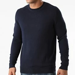 Meilleur prix 💯 Pull M6110293A Bleu Marine de Superdry ✨