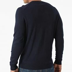 Meilleur prix 💯 Pull M6110293A Bleu Marine de Superdry ✨ -Superdry Soldes superdry 277959 M6110293A 5EJ 20210809T142327 04