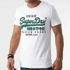 Bon marché ✨ Tee 👚 Shirt M1011356A Blanc de Superdry ✨ -Superdry Soldes superdry 277967 M1011356A 01C 20210809T142453 01