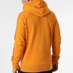 Grosses soldes ⭐ Sweat Capuche Cali Raglan Orange de Superdry 👏 -Superdry Soldes superdry 279728 M2011183A 5CO 20210819T160506 04