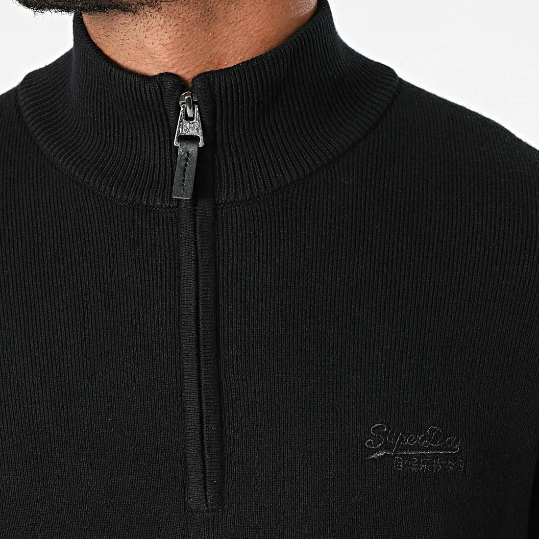 Top 10 👏 Pull Col Zippé M6110289A Noir de Superdry ⭐ 4 Top 10 👏 Pull Col Zippé M6110289A Noir de Superdry ⭐ – Image 2