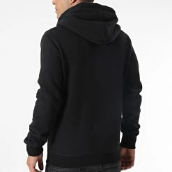 Tout neuf 🎁 Sweat Zippé Capuche M2011883A Noir de Superdry 😍 -Superdry Soldes superdry 281190 M2011883A 02A 20210827T145322 04