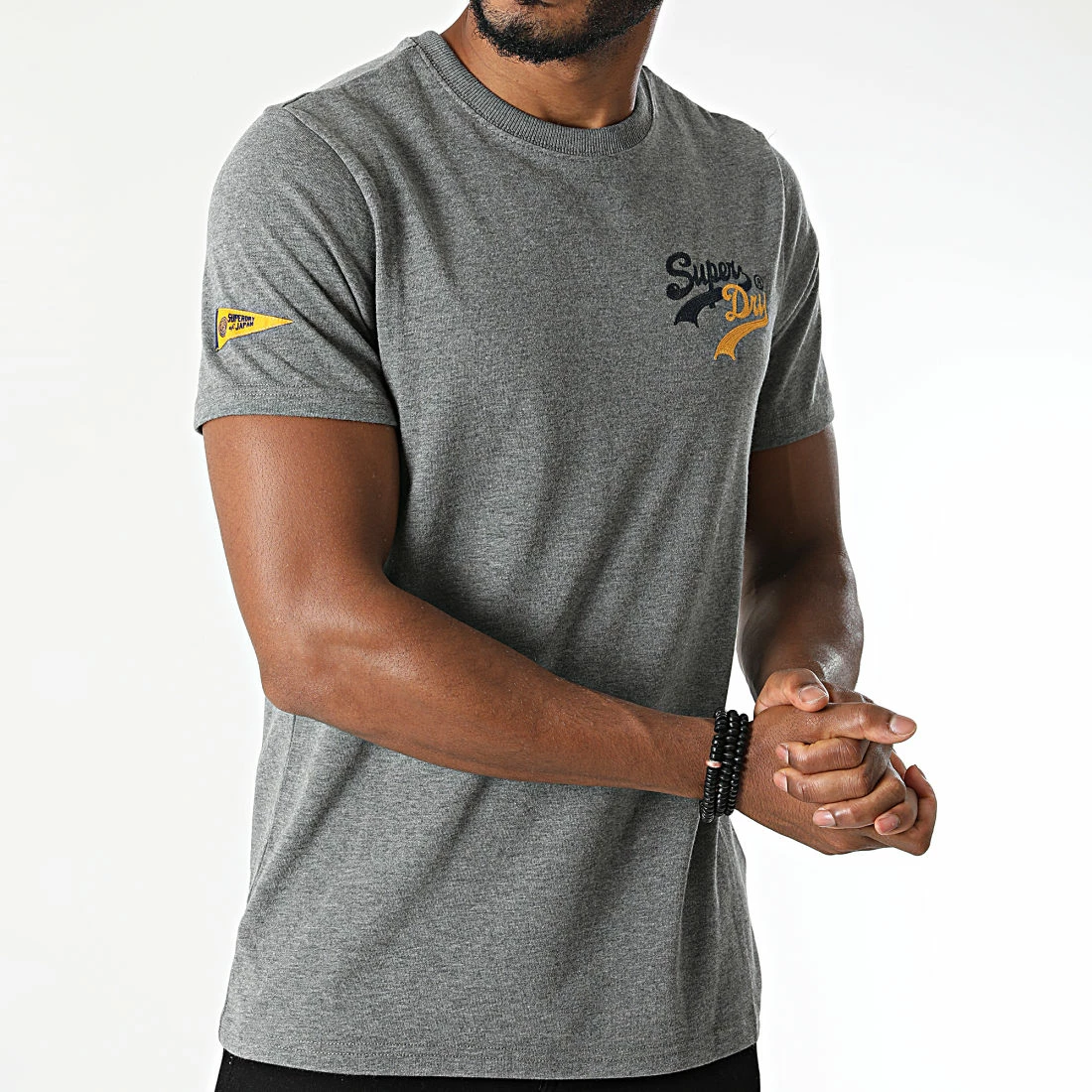 Meilleure affaire 💯 Tee 👕 Shirt Vintage Logo Source M1011158A Gris Anthracite Chiné de Superdry 😉 5 Meilleure affaire 💯 Tee 👕 Shirt Vintage Logo Source M1011158A Gris Anthracite Chiné de Superdry 😉 – Image 3