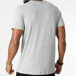 Meilleure affaire ⭐ Tee 👕 Shirt Vintage Logo Source M1011158A Gris Chiné de Superdry 🔔 -Superdry Soldes superdry 281852 M1011158A ZUC 20210903T122851 04