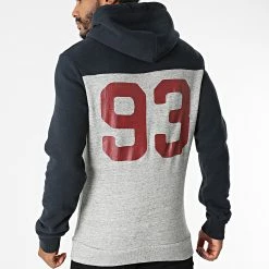 Vente flash ⭐ Sweat Capuche Vintage Logo AC Colourblock M2011550A Bleu Marine Gris Chiné de Superdry 🧨 9 Vente flash ⭐ Sweat Capuche Vintage Logo AC Colourblock M2011550A Bleu Marine Gris Chiné de Superdry 🧨 -Superdry Soldes superdry 281862 M2011550A ZUC 20210903T122822 04
