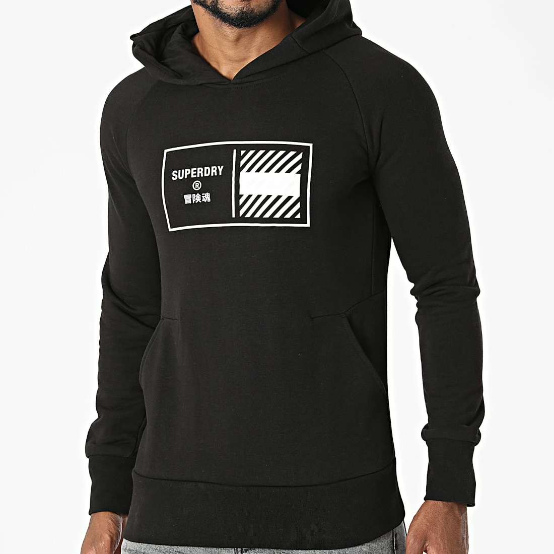 Offres 🔔 Sweat Capuche Train Core MS310934A Noir de Superdry 🎉 5 Offres 🔔 Sweat Capuche Train Core MS310934A Noir de Superdry 🎉 – Image 3