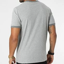 Vente flash 🎉 Tee 👚 Shirt Vintage Ringer M1011183A Gris Chiné de Superdry 😍 -Superdry Soldes superdry 283002 M1011183A QOG 20210909T143301 04