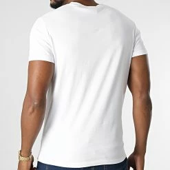 Top 10 🧨 Tee 👚 Shirt M1011355A Blanc de Superdry 🎁 -Superdry Soldes superdry 283828 M1011355A 01C 20210914T163020 04