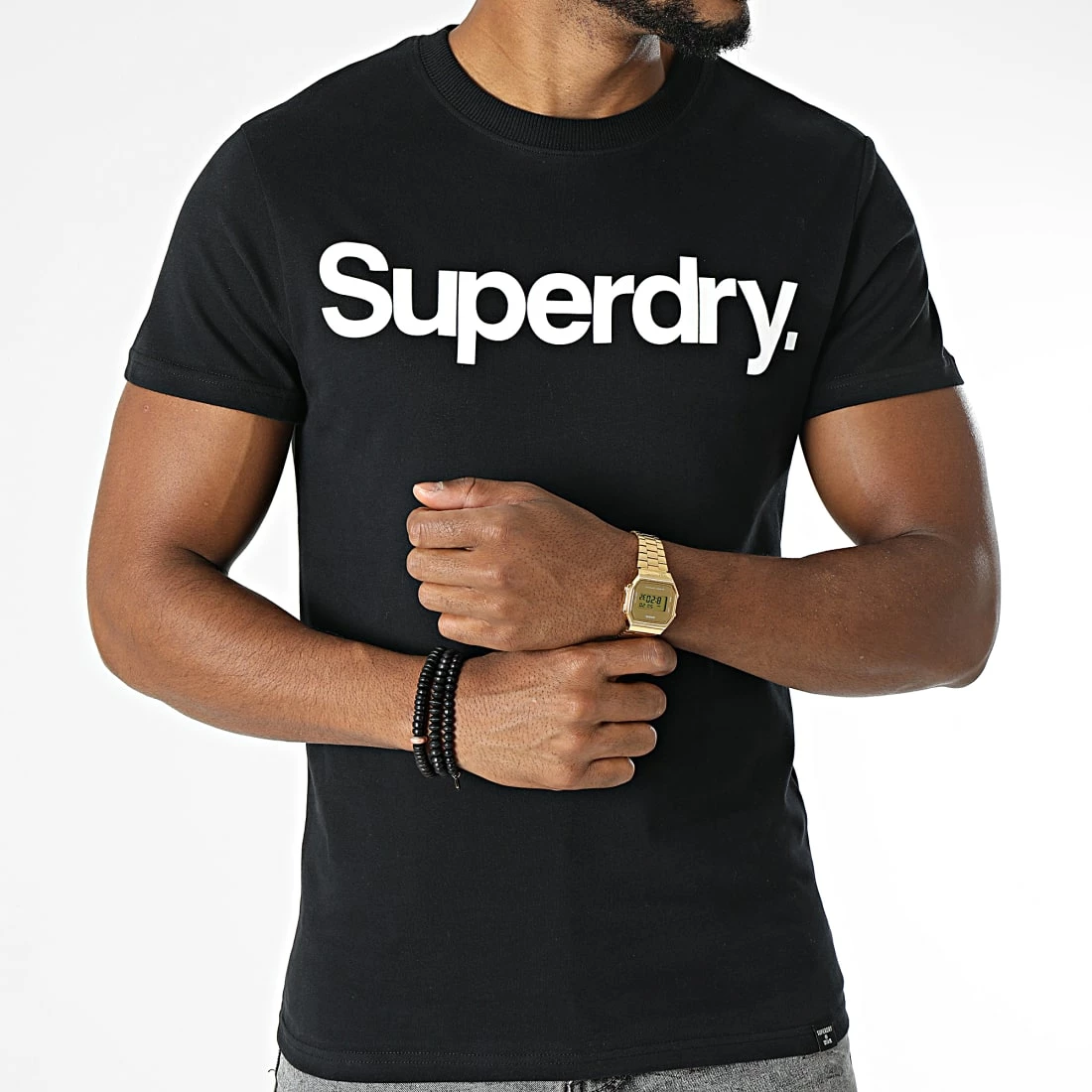 Meilleure affaire 🔔 Tee 👚 Shirt M1011355A Noir de Superdry 😍 5 Meilleure affaire 🔔 Tee 👚 Shirt M1011355A Noir de Superdry 😍 – Image 3
