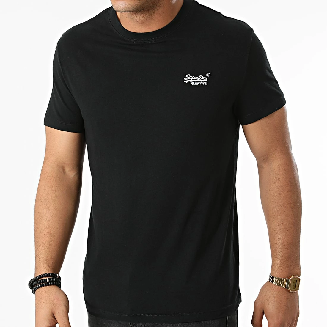 De gros ⭐ Tee 👕 Shirt Vintage Logo Embroidery M1011245E Noir de Superdry ✨ 3 De gros ⭐ Tee 👕 Shirt Vintage Logo Embroidery M1011245E Noir de Superdry ✨