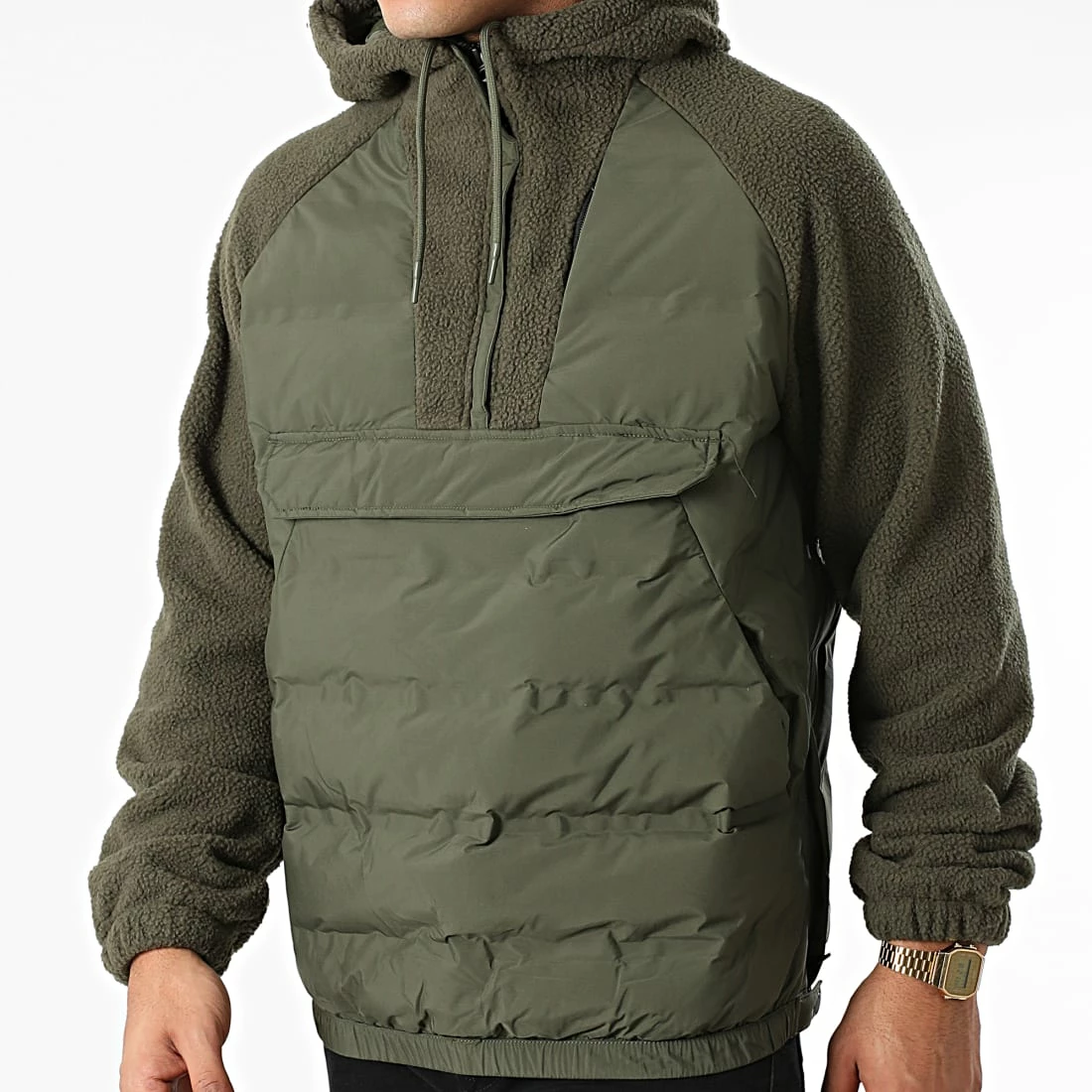 Budget 🔥 Veste Outdoor A Capuche Expedition Storm Hybrid M2011741A Vert Kaki de Superdry ⌛ 3 Budget 🔥 Veste Outdoor A Capuche Expedition Storm Hybrid M2011741A Vert Kaki de Superdry ⌛