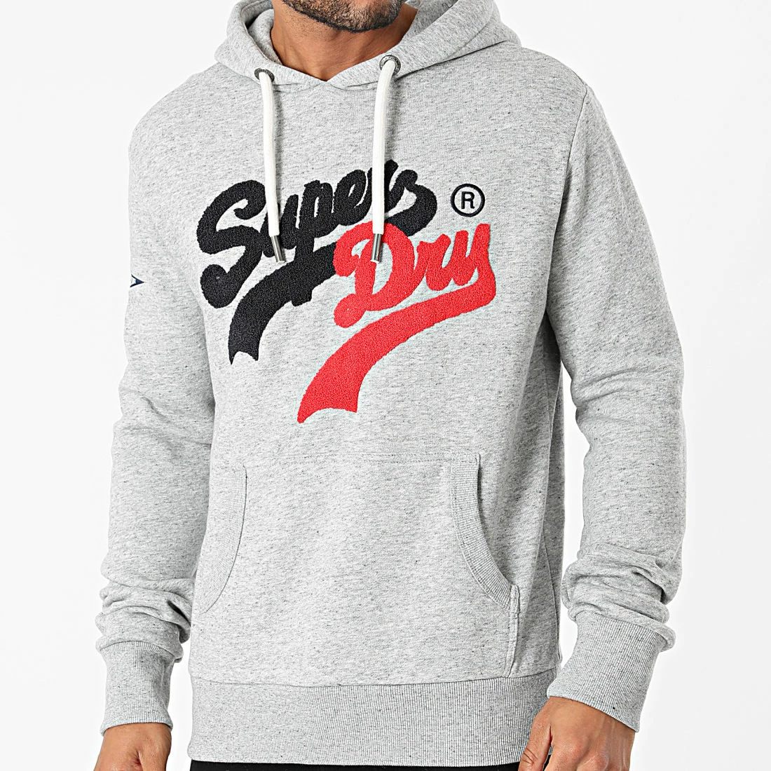 Bon marché ⌛ Sweat Capuche Vintage Logo Source M2011391A Gris Chiné de Superdry 🔔 3 Bon marché ⌛ Sweat Capuche Vintage Logo Source M2011391A Gris Chiné de Superdry 🔔