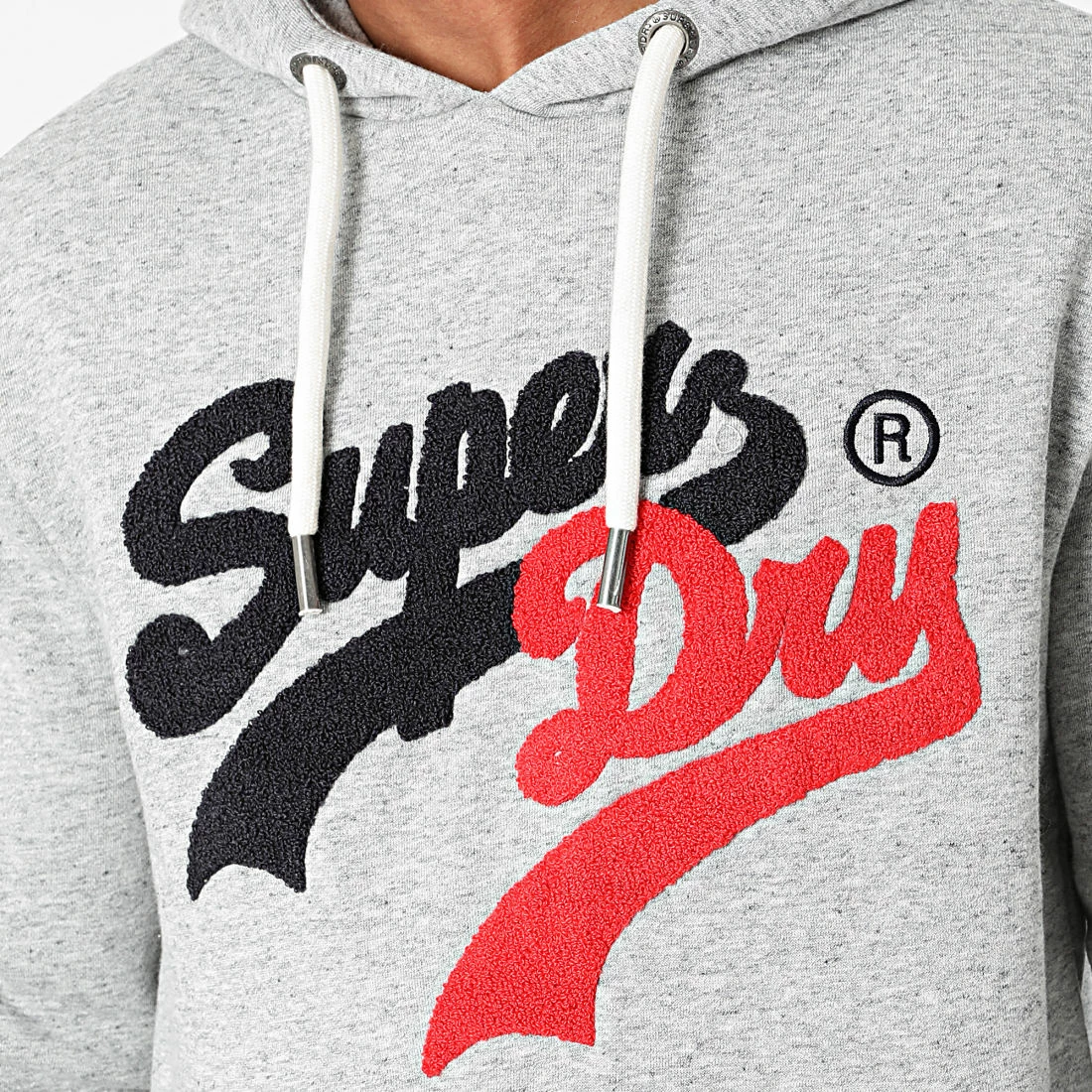 Bon marché ⌛ Sweat Capuche Vintage Logo Source M2011391A Gris Chiné de Superdry 🔔 4 Bon marché ⌛ Sweat Capuche Vintage Logo Source M2011391A Gris Chiné de Superdry 🔔 – Image 2