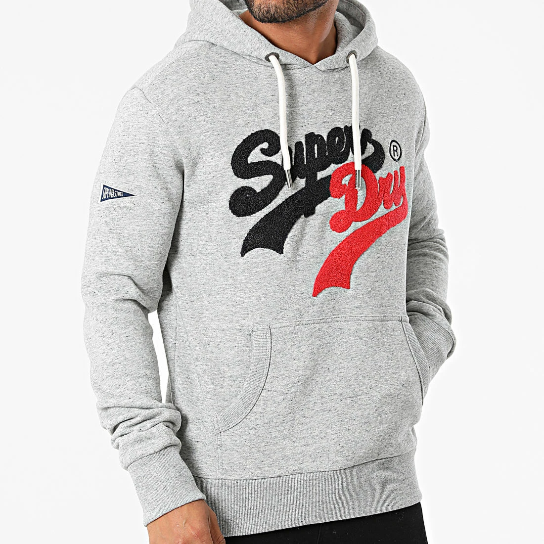 Bon marché ⌛ Sweat Capuche Vintage Logo Source M2011391A Gris Chiné de Superdry 🔔 5 Bon marché ⌛ Sweat Capuche Vintage Logo Source M2011391A Gris Chiné de Superdry 🔔 – Image 3