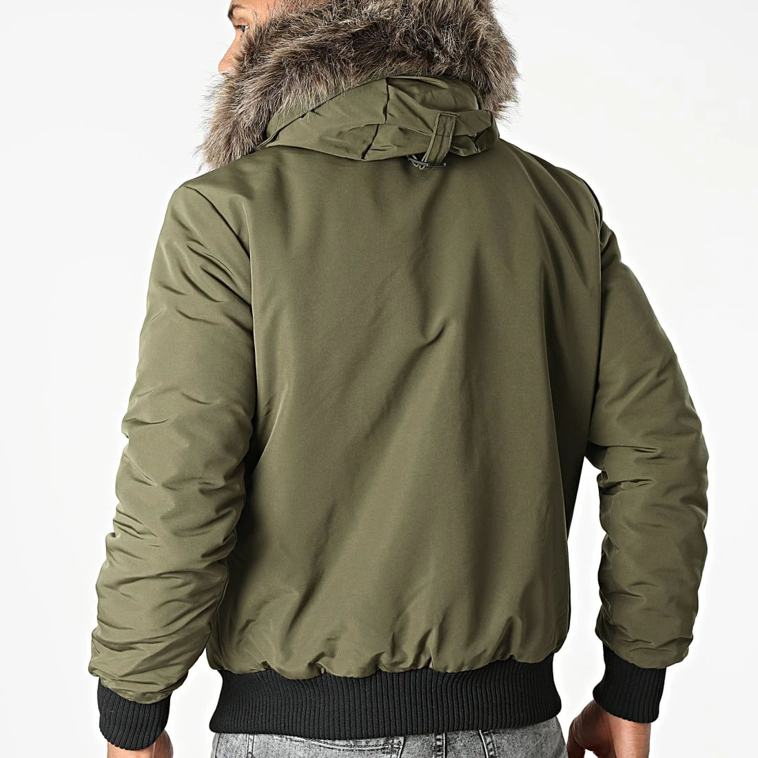 Acheter 😉 Bomber Capuche Fourrure Everest M5011113A Vert Kaki de Superdry ✨ 6 Acheter 😉 Bomber Capuche Fourrure Everest M5011113A Vert Kaki de Superdry ✨ – Image 4