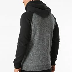 Vente flash 😀 Sweat Zippé Capuche ⚾ Baseball M2011448A Gris Chiné Noir de Superdry ❤️ -Superdry Soldes superdry 288017 M2011448A 6AM 20211015T161052 04