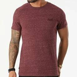 Meilleure affaire 🧨 Tee 👚 Shirt Vintage Logo Embroidery M1011245A Bordeaux Chiné de Superdry 🤩 8 Meilleure affaire 🧨 Tee 👚 Shirt Vintage Logo Embroidery M1011245A Bordeaux Chiné de Superdry 🤩 -Superdry Soldes superdry 289679 M1011245A 5XB 20211028T161314 03