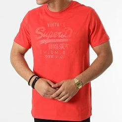 Budget ✔️ Tee 👕 Shirt Vintage Logo Tonal M1011216A Orange de Superdry 💯 8 Budget ✔️ Tee 👕 Shirt Vintage Logo Tonal M1011216A Orange de Superdry 💯 -Superdry Soldes superdry 290613 M1011216A 5OO 20211104T140551 03