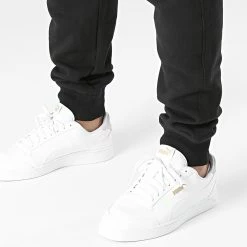 Budget 😍 Pantalon Jogging Vintage Logo Embroidery M7010797A Noir de Superdry ⌛ -Superdry Soldes superdry 290658 M7010797A 02A 20211103T160615 02