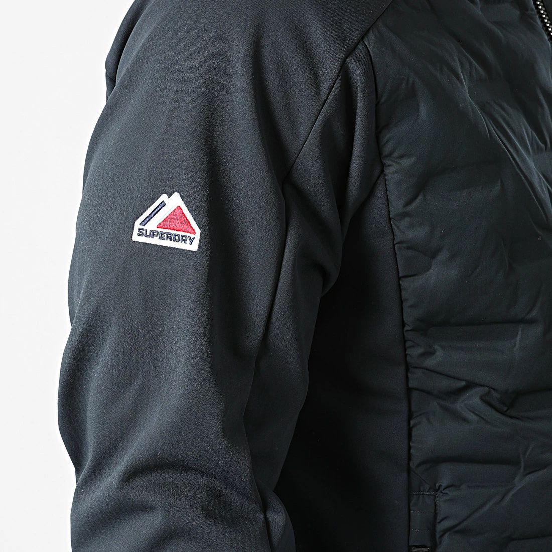 Remise 🎉 Veste Zippée Capuche Mountain Hybrid M2011454A Bleu Marine de Superdry 🔔 4 Remise 🎉 Veste Zippée Capuche Mountain Hybrid M2011454A Bleu Marine de Superdry 🔔 – Image 2