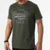 Grosses soldes ⌛ Tee 👕 Shirt Vintage Logo Tonal M1011216A Vert Kaki de Superdry 🛒