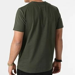 Grosses soldes ⌛ Tee 👕 Shirt Vintage Logo Tonal M1011216A Vert Kaki de Superdry 🛒 -Superdry Soldes superdry 292083 M1011216A LO3 20211118T145254 04