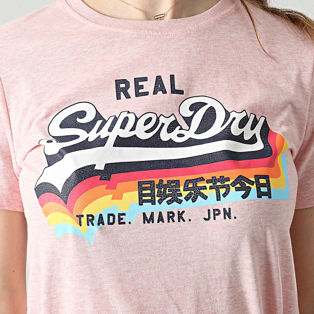 Vente flash 🎁 Tee 👕 Shirt Femme W1010255A Rose de Superdry ✨ 4 Vente flash 🎁 Tee 👕 Shirt Femme W1010255A Rose de Superdry ✨ – Image 2