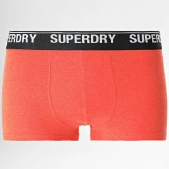 Meilleure affaire 👏 Lot De 3 Boxers Classic Noir Orange Gris Chiné de Superdry 🛒 -Superdry Soldes superdry 292863 M3110348A N2H 20211124T162232 03