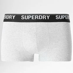 Meilleure affaire 👏 Lot De 3 Boxers Classic Noir Orange Gris Chiné de Superdry 🛒 -Superdry Soldes superdry 292863 M3110348A N2H 20211124T162234 04