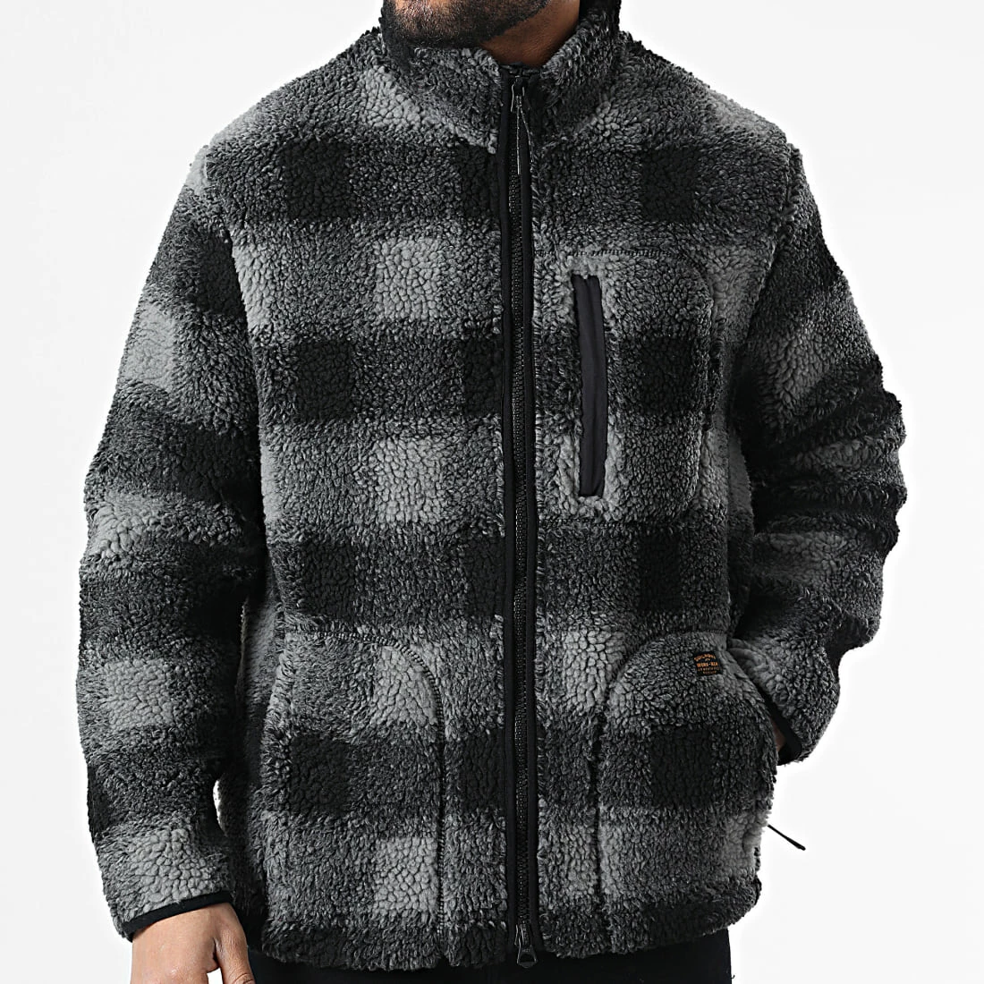 Les meilleures critiques de 🥰 Veste Polaire Zippée Sherpa Workwear M5011230A Gris Noir de Superdry 🎁 5 Les meilleures critiques de 🥰 Veste Polaire Zippée Sherpa Workwear M5011230A Gris Noir de Superdry 🎁 – Image 3