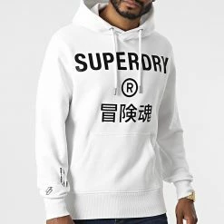 Meilleur prix 🔥 Sweat Capuche Corporate Logo Blanc de Superdry 👏 8 Meilleur prix 🔥 Sweat Capuche Corporate Logo Blanc de Superdry 👏 -Superdry Soldes superdry 298052 M2011742A 01C 20220120T122025 03
