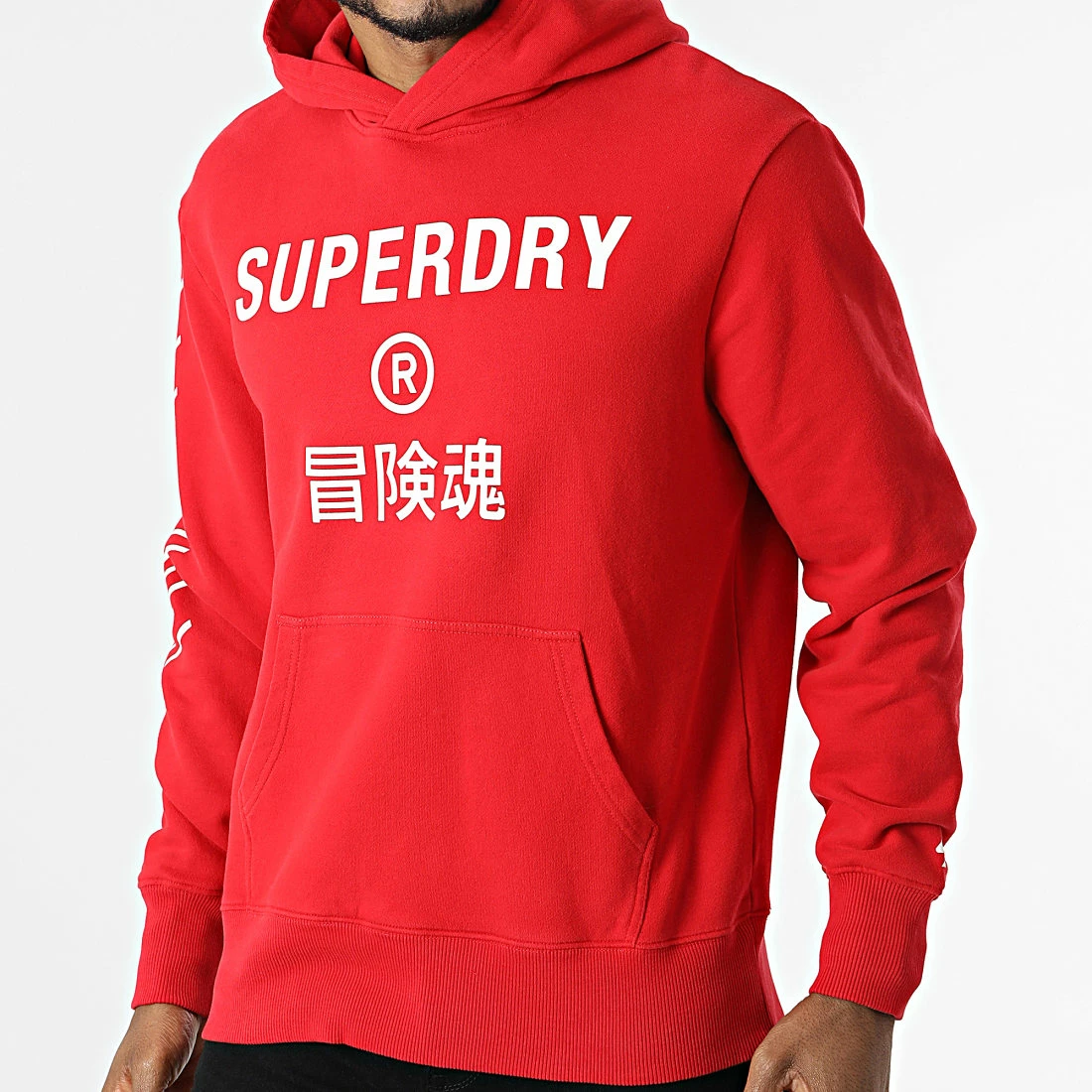 Coupon 🔔 Sweat Capuche Code Core Sport M2011899B Rouge de Superdry 👍 3 Coupon 🔔 Sweat Capuche Code Core Sport M2011899B Rouge de Superdry 👍