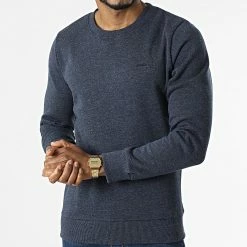 Acheter 🥰 Sweat Crewneck Vintage Logo Embroidery M2011949A Bleu Marine Chiné de Superdry 👍 8 Acheter 🥰 Sweat Crewneck Vintage Logo Embroidery M2011949A Bleu Marine Chiné de Superdry 👍 -Superdry Soldes superdry 301642 M2011949A ZE2 20220225T141331 03