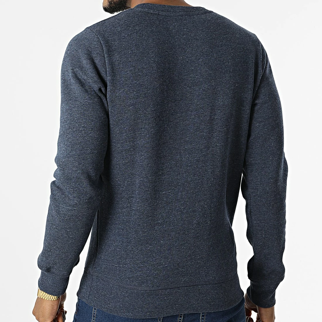 Acheter 🥰 Sweat Crewneck Vintage Logo Embroidery M2011949A Bleu Marine Chiné de Superdry 👍 6 Acheter 🥰 Sweat Crewneck Vintage Logo Embroidery M2011949A Bleu Marine Chiné de Superdry 👍 – Image 4