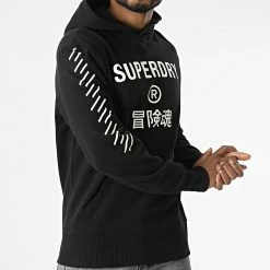 Nouveau 🎉 Sweat Capuche Code Core Sport M2011899B Noir de Superdry 👏 8 Nouveau 🎉 Sweat Capuche Code Core Sport M2011899B Noir de Superdry 👏 -Superdry Soldes superdry 302301 M2011899B 02A 20220210T155822 03