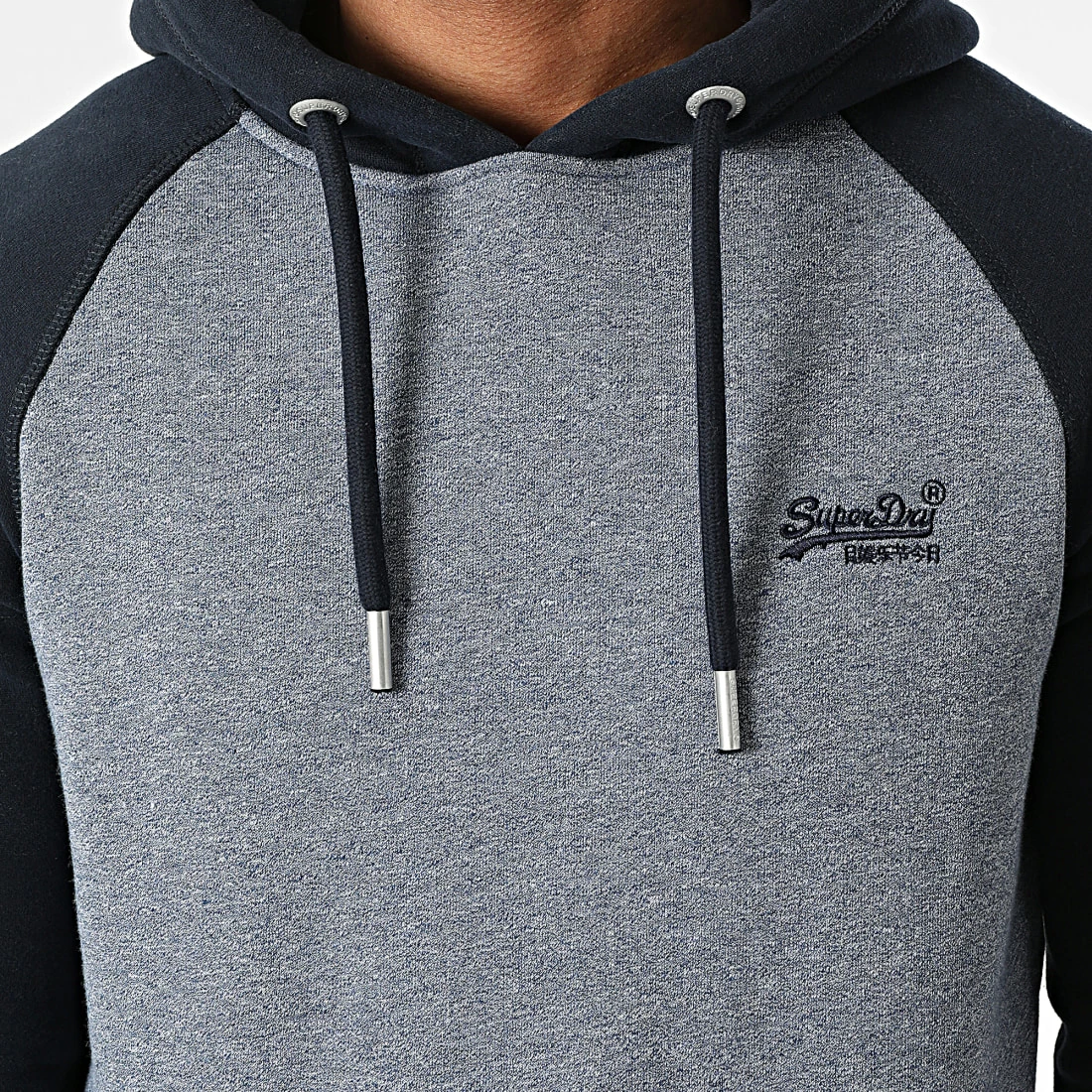 Le moins cher 🌟 Sweat Capuche Vintage Logo Embroidery M2011948 Bleu Marine Chiné de Superdry 🥰 4 Le moins cher 🌟 Sweat Capuche Vintage Logo Embroidery M2011948 Bleu Marine Chiné de Superdry 🥰 – Image 2