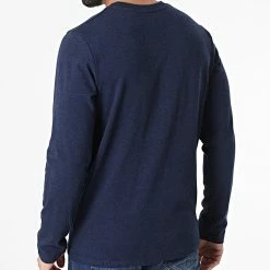 Nouveau 💯 Tee 👚 Shirt A Manches Longues Vintage Logo Classic M6010632A Bleu Marine de Superdry 🛒 -Superdry Soldes superdry 304029 M6010632A 4AY 20220222T163117 04