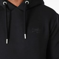 Vente flash ✨ Sweat Capuche Vintage Logo Embroidery M2011951A Noir de Superdry 🥰 7 Vente flash ✨ Sweat Capuche Vintage Logo Embroidery M2011951A Noir de Superdry 🥰 -Superdry Soldes superdry 304385 M2011951A 02A 20220222T162513 02