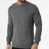 Meilleure vente 🛒 Sweat Crewneck Vintage Logo Embroidery M2011949A Gris Anthracite Chiné de Superdry ✨ -Superdry Soldes superdry 305127 M2011949A 6AL 20220224T134820 01