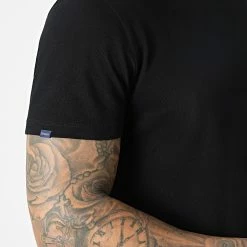 Nouveau ⌛ Tee 👕 Shirt Vintage Logo Embroidery M1011245A Noir de Superdry 😍 -Superdry Soldes superdry 308525 M1011245A 33B 20220309T142214 04