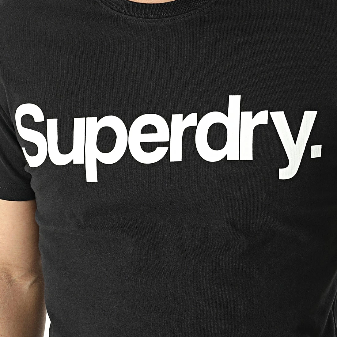 Remise ⌛ Tee 👕 Shirt Classic M1011336B Noir de Superdry 🎁 4 Remise ⌛ Tee 👕 Shirt Classic M1011336B Noir de Superdry 🎁 – Image 2
