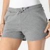 Remise 🌟 Short Jogging Femme Vintage Logo Embrodery Gris Chiné de Superdry 🥰
