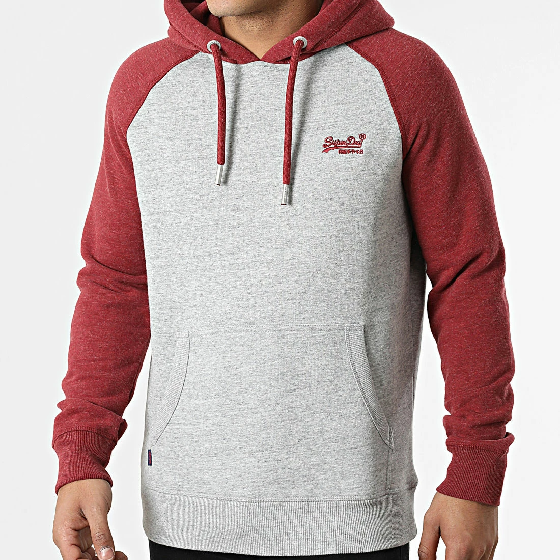 Acheter 🛒 Sweat Capuche Vintage Logo Embroidery M2011948 Gris Chiné Bordeaux de Superdry ✔️ 3 Acheter 🛒 Sweat Capuche Vintage Logo Embroidery M2011948 Gris Chiné Bordeaux de Superdry ✔️