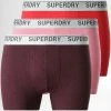 Coupon 😍 Lot De 3 Boxers Classic Rouge Rose Bordeaux de Superdry 💯 -Superdry Soldes superdry 312792 M3110342A 6PY 20220428T154423 01