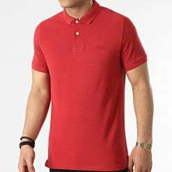 Les meilleures critiques de 👍 Polo A Manches Courtes Classic Pique Rouge de Superdry 🔥